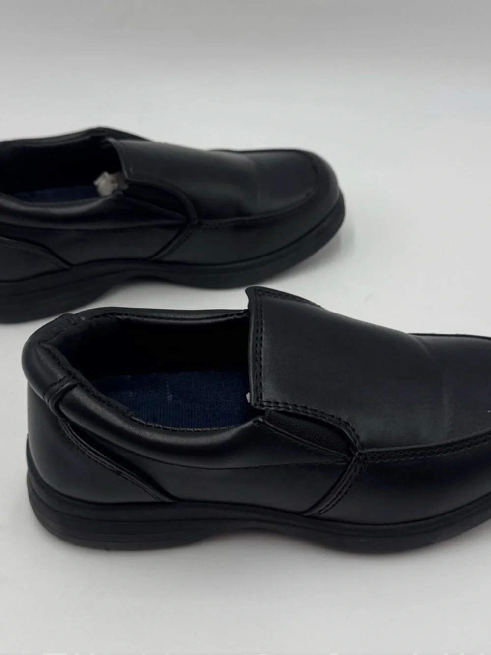 Kid’s Black Slip-On Shoes - Comfortable Loafers Size 11.5
